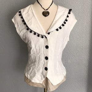Button Up Blouse - A9
